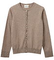 Sofie Schnoor Cardigan - Knitted - Wool - Cissesy - Brown Melang