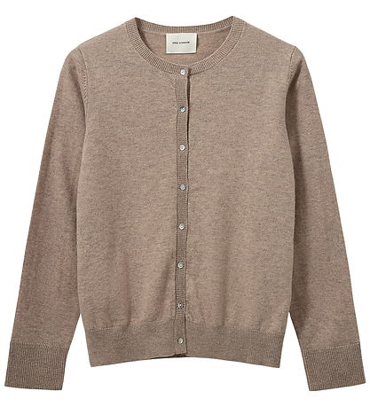 Sofie Schnoor Cardigan - Knitted - Wool - Cissesy - Brown Melang
