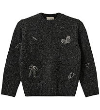 Sofie Schnoor Blouse - Knitted - Minniksk - Black
