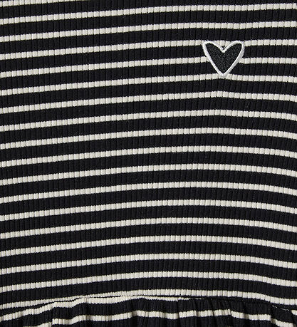 Sofie Schnoor Mekko - Joustinneule - Berrask - Black Striped