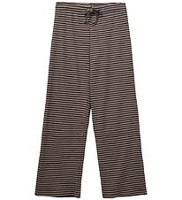 Sofie Schnoor Trousers - Rib - Abigale - Brown Striped