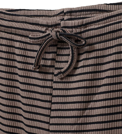 Sofie Schnoor Byxor - Rib - Abigale - Brown Striped