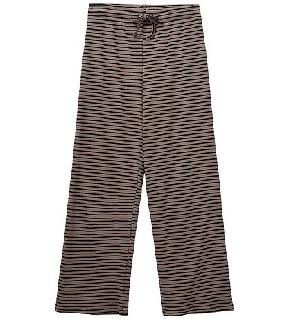 Sofie Schnoor Byxor - Rib - Abigale - Brown Striped