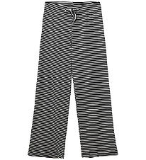 Sofie Schnoor Trousers - Rib - Abigale - Black Striped