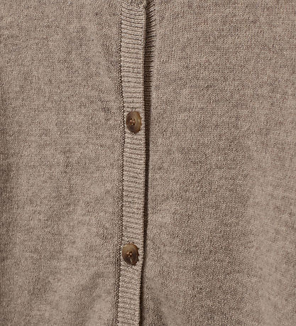 Sofie Schnoor Cardigan - Strick - Wolle - Cisse - Brown Melange
