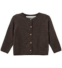 Sofie Schnoor Cardigan - Stickad - Ull - Cisse - Brown Fudge