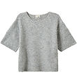 Sofie Schnoor T-shirt - Knitted - Cerine - Grey Melange