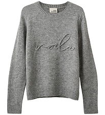 Sofie Schnoor Blouse - Knitted - Grey Melange