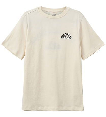 Sofie Schnoor T-shirt - Zena - Light Sand w. Croissant
