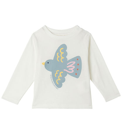 Stella McCartney Kids Blússa - Ivory M. Fugl