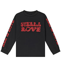 Stella McCartney Kids Tröja - Svart m. Röd