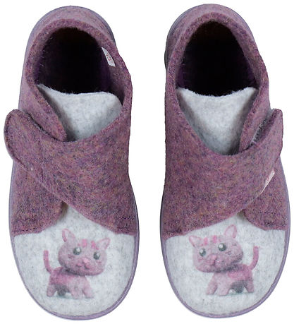 Superfit Pantoffels - Happy Octi - Wol - Lilac