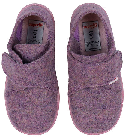 Chaussons Superfit - Happy Octi - Laine - Lilac