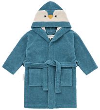Liewood Bathrobe - Lily - Penguin - Oceanview Mix
