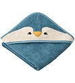 Liewood Baby towel - 70x70 cm - Albert - Penguin - Ocean view