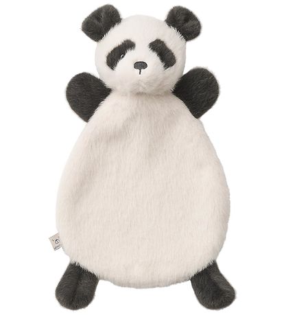 Liewood Comfort Blanket - Roy Panda - Sandy/Dark Grey