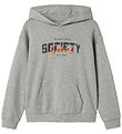 Name It Kapuzenpullover - NkmLucas - Grau Meliert