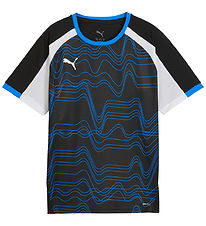 Puma T-shirt - Ligagrafik - Svart/Blå/Vit
