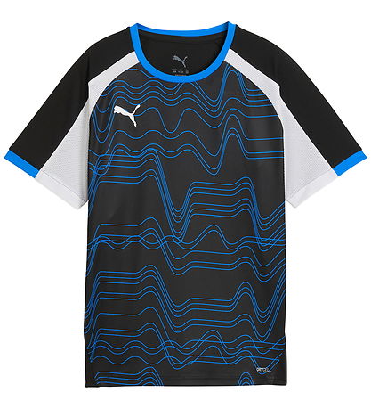 Puma T-skjorte - Ligagrafikk - Svart/Blå/Hvit