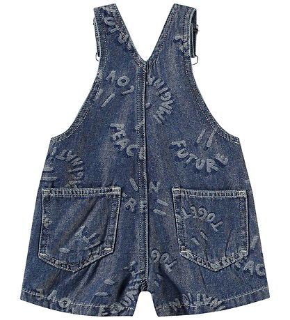 Molo Overalls - Denim - Spot - Word Smiles