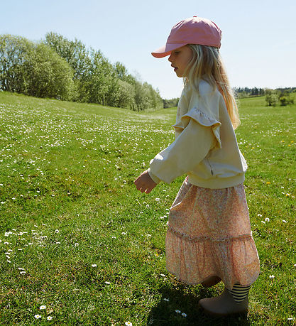 Wheat Skirt - Camma - Lilac Flowers