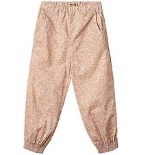 Wheat Trousers - Sara - Lilac Flowers
