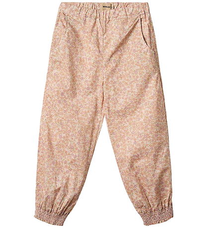 Wheat Trousers - Sara - Lilac Flowers