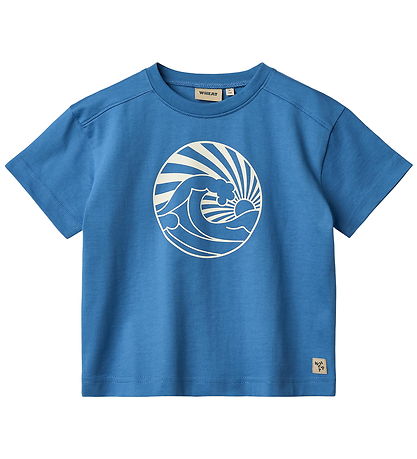 Wheat T-shirt - Wally - Blue
