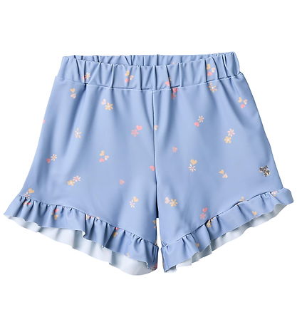 Wheat Swim Shorts - UV40+ - Isabella - Morning Sky Hearts