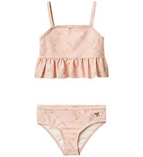 Wheat Bikini - UV40+ - Lerke - Powder Rutete blomster