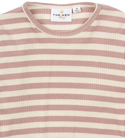 The New Siblings Blouse - Rib - TnstFro - Adobe Rose Striped