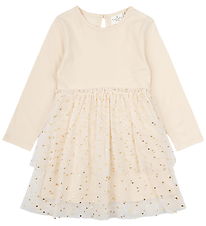 The New Siblings Dress - TnstNia - White Swan w. Hearts