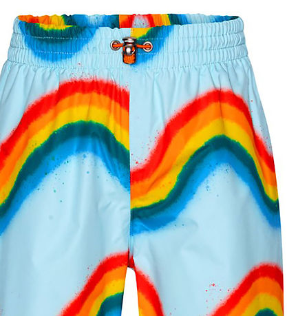 Molo Rain Pants - PE - Waits - Rainbow Waves
