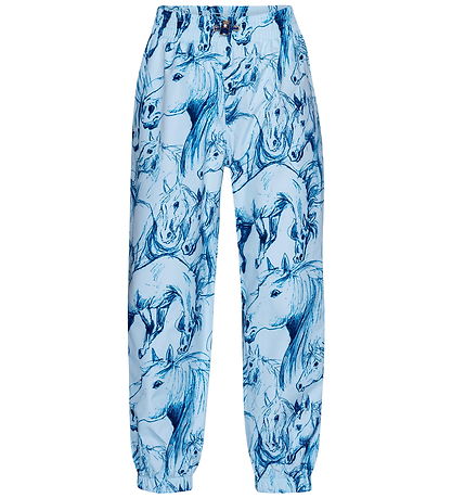 Pantalon de pluie Molo - PE - Waits - Sky Blue Chevaux