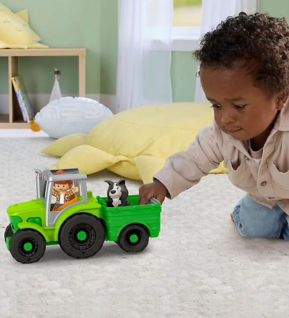 Tracteur Fisher-Price - Les petits poussent et Play Tractor
