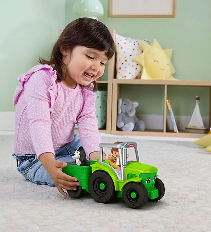 Tracteur Fisher-Price - Les petits poussent et Play Tractor