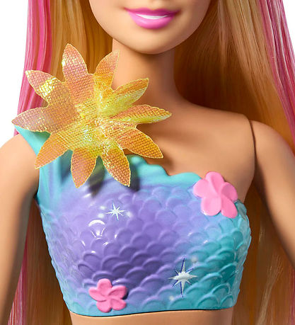 Barbie Puppe - Blooming Magie White Mermaid Doll