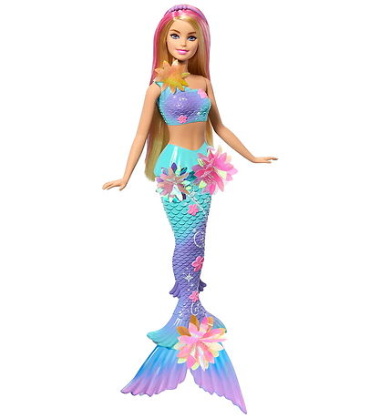 Barbie Puppe - Blooming Magie White Mermaid Doll
