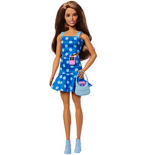 Barbie Doll - 30 cm - Blue Polka Dot - Diabetes