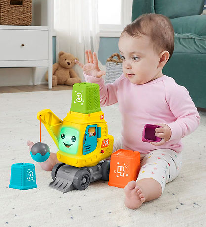 Fisher-Price Speelgoed - Tel- en stapelkraan