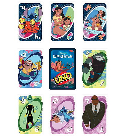 Uno Card Game - Lilo & Stitch