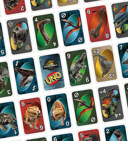 Jeu de Cartes Uno - Jurassic World Renaissance