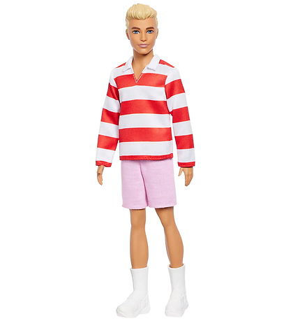 Barbie Doll - Fashionista - Ken w. Red & White Stripes