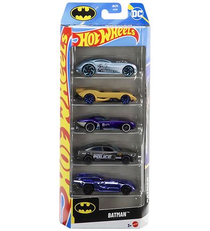 Hot Wheels Autos - 5er-Pack - Batman