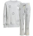 adidas Performance Sweat Set - LM SMI JOG - MGREYH/White