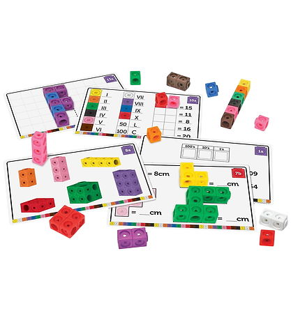 Learning Resources Toys MathLink Cubes - Mathematics Lining Get 