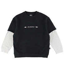 Quiksilver Sweatshirt - Openbar - Black/Grey Melange