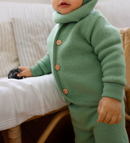 Molo Bukser - Ullfleece - Alm - Mose Green