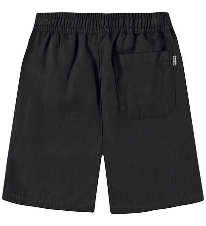 Molo Shorts - Leinen - Amal - Schwarz