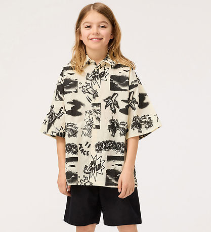 Molo Shorts - Leinen - Amal - Schwarz